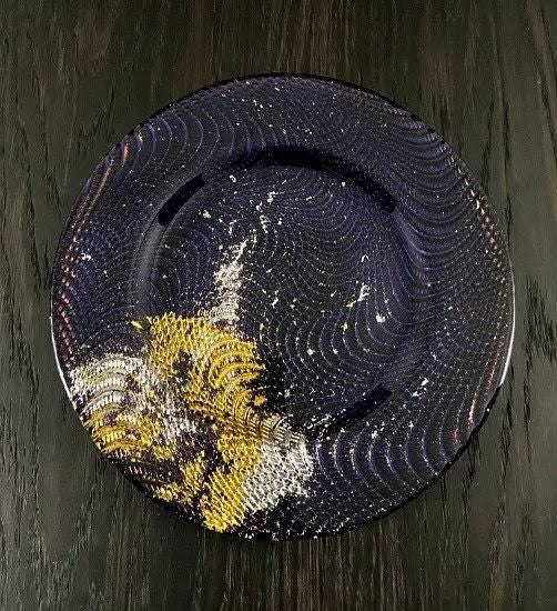 Majo Gold Leaf | Lace Dish (4 Colours)
