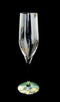 Majo Gold Leaf | Champagne Glass, Set of 2 (3 Colours)