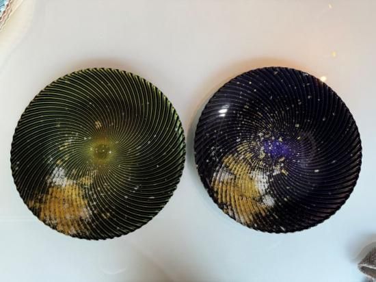 Majo Gold Leaf | Swivel Plate (2 Colours)