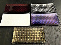 Blade Rectangle Plate 280 | Majo Blue