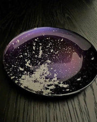Majo Blue | Flat Plate, Silver Leaf