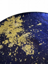 Majo Blue | Royal Bowl, Gold Leaf