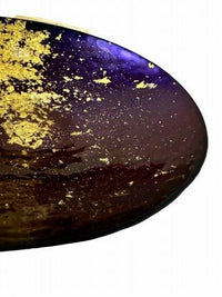 Majo Blue | Royal Bowl, Gold Leaf
