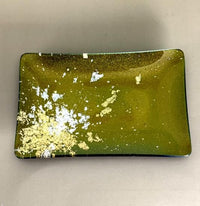 Mikazuki | Majo Gold Leaf Square Small Plate (2 Colours)
