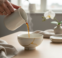 Kintsugi design Café au Lait Bowl