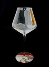 Majo Gold Leaf | Wine Glass Perla, Set of 2 (3 Colours)