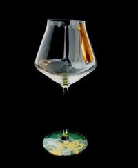 Majo Gold Leaf | Wine Glass Perla, Set of 2 (3 Colours)