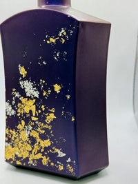Majo Blue | Decanter, Gold Leaf (Matte Finish)