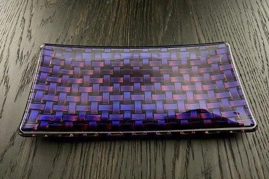 Blade Rectangle Plate 280 | Majo Blue