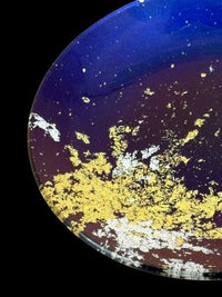 Majo Gold Leaf | Round Small Plate (3 Colours)